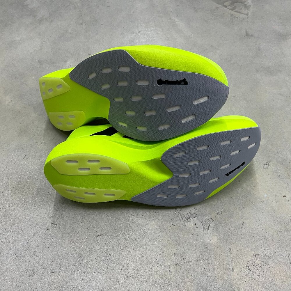 Adidas Men's Adizero EVO SL Running Shoe Lucid Lemon Core Black JR3416 - New - Picture 6 of 6